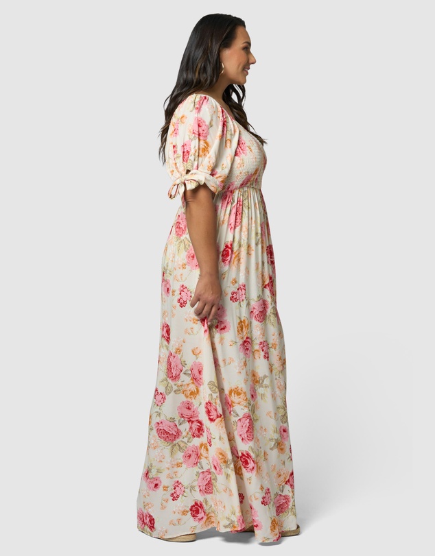 Something 4 Olivia - Felicity Ruffle Maxi Dress