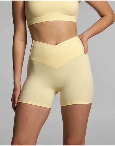 Rockwear - Cross Front Mid Thigh Bike Shorts