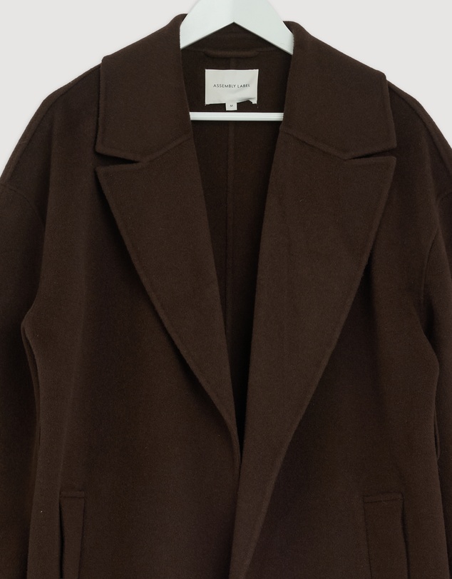 Revibe - Repaired Assembly Label Ivy Wool Coat - AU 10