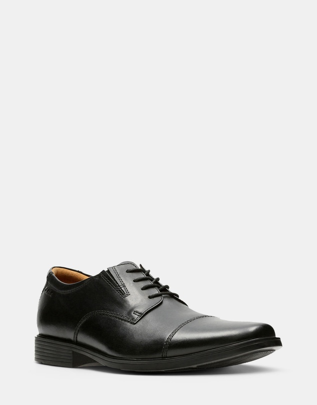 Clarks - Tilden Cap Black