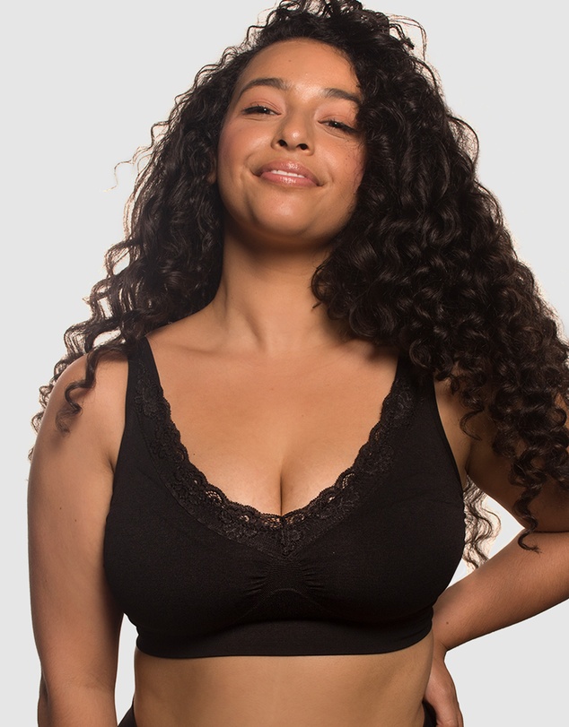 B Free Intimate Apparel - Lace Minimiser Bra (C-D-DD-E-F) Cup