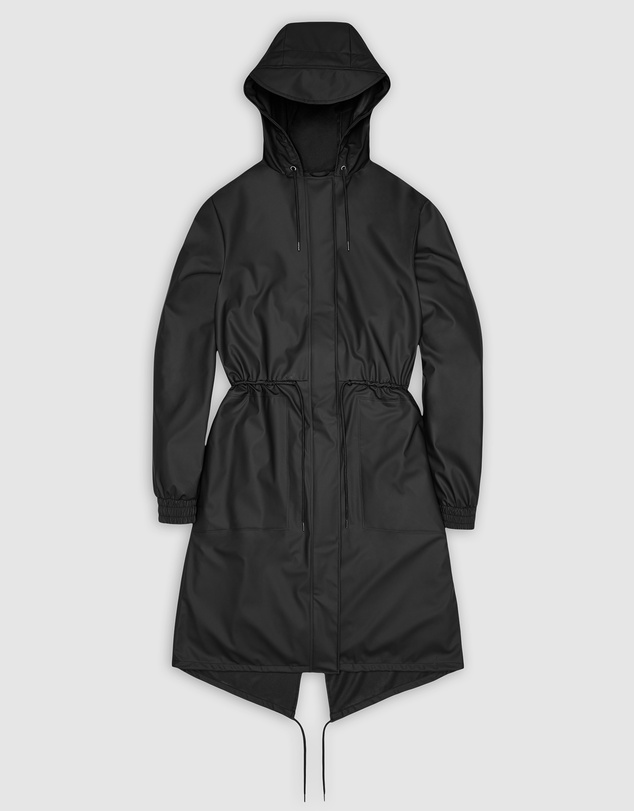 RAINS - String Women's Parka Black