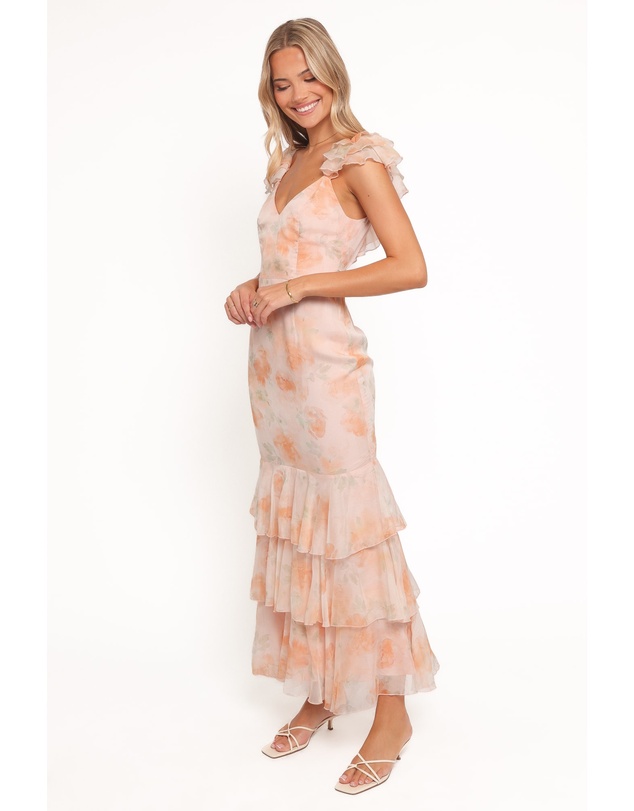 Petal & Pup - Lydia Maxi Dress - Pink Floral
