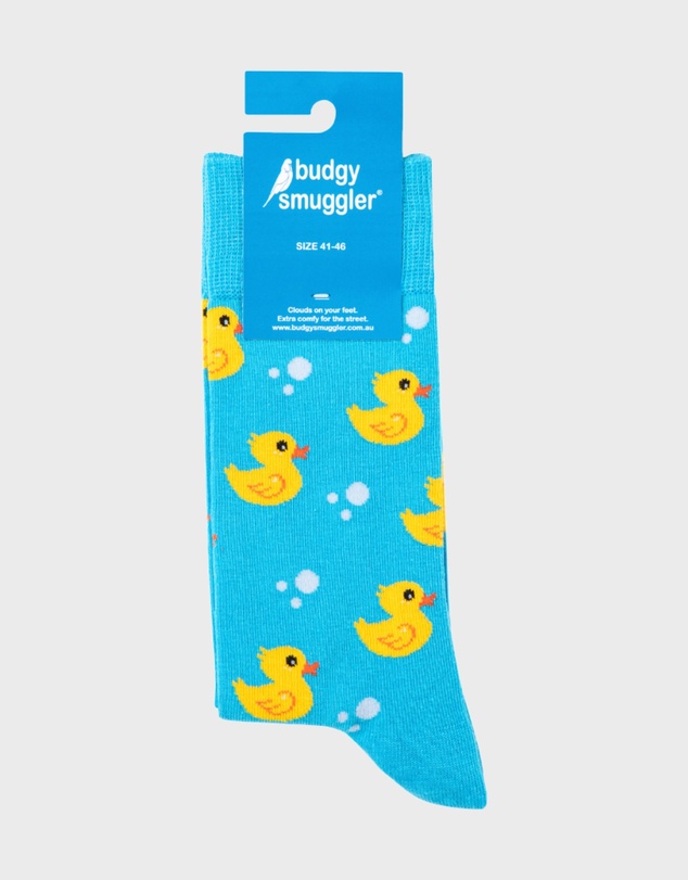 Budgy Smuggler - Budgy Socks in Rubber Ducks