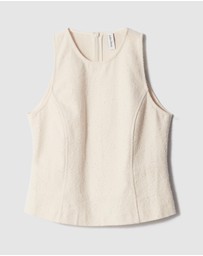 & Other Stories - Textured Sleeveless Top