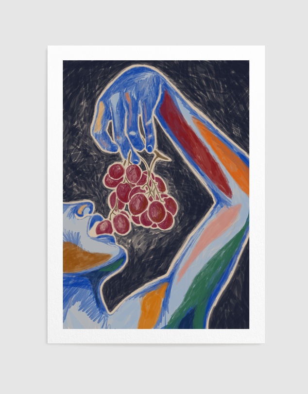 Olive et Oriel - KH Studio - Stretch It Over Me by Karla Hyman Art Print