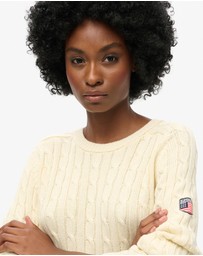 Superdry - Slouchy Cable Knit