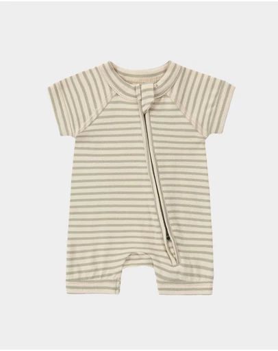Susukoshi - Zip Suit Short Sleeves With Shorts