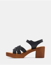 BioNatura - Verna Leather Platform Heels