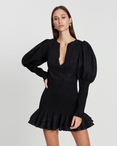 Morgan Linen Dress