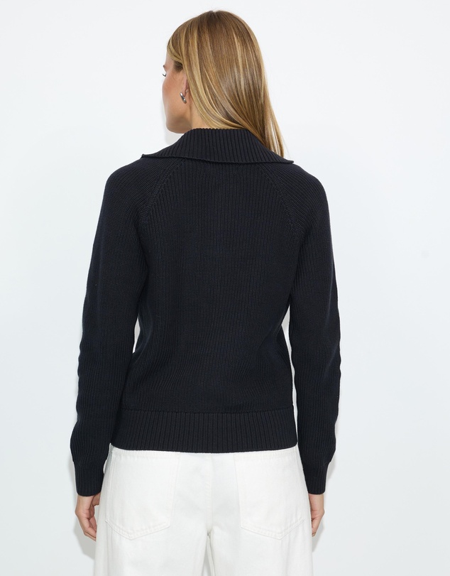 Dazie - Ada Zip Through Knit Jacket