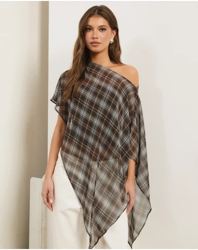 Atmos&Here - Molly Georgette Poncho