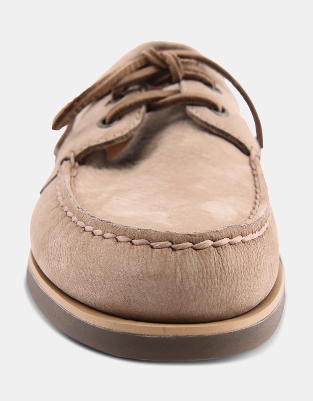 Sperry - Cloud A/O 2-Eye Wide Leather Nubuck White-Men's