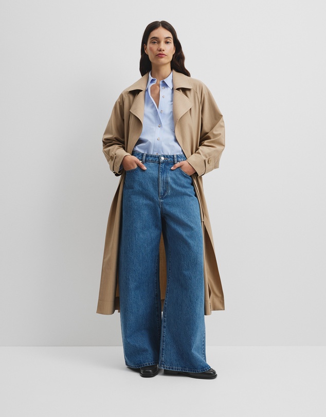 Country Road - Oversized Australian Cotton Oxford Shirt