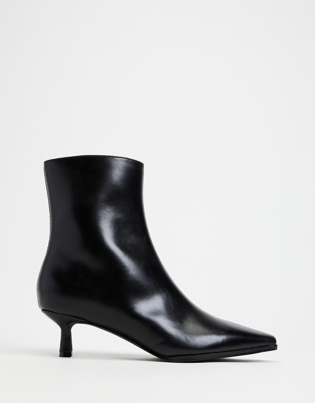 Atmos&Here - Lennox Leather Ankle Boots