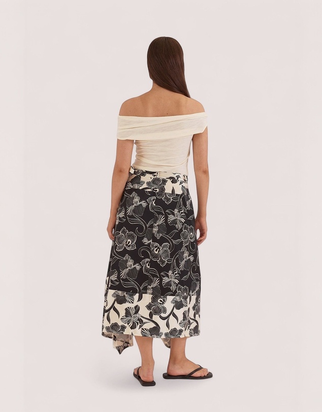 Sass - Maribel Asym Wrap Skirt