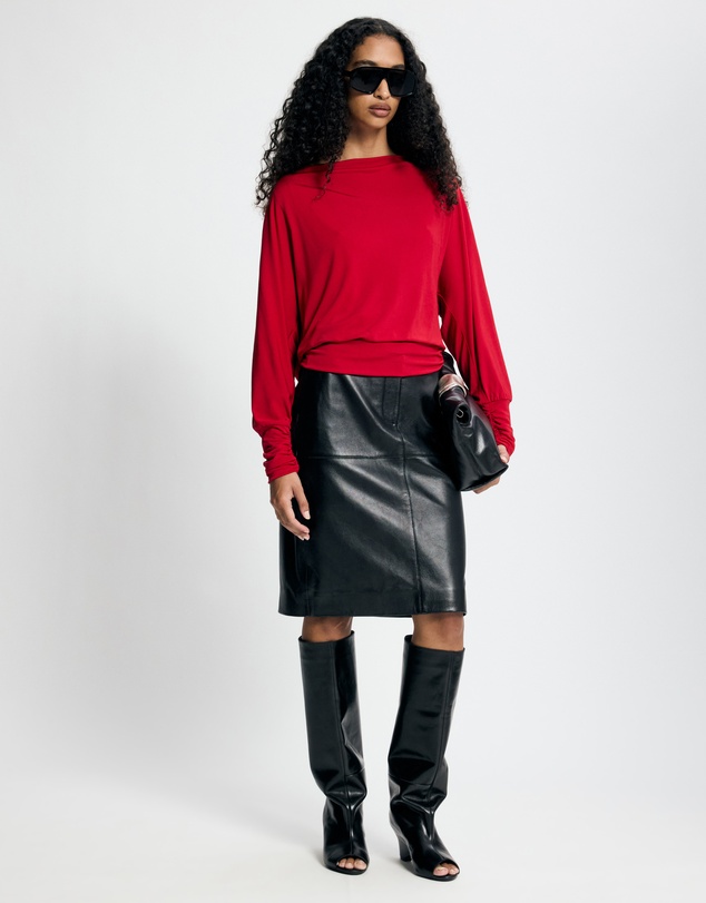 Lover - Carmen Cowl Back Top