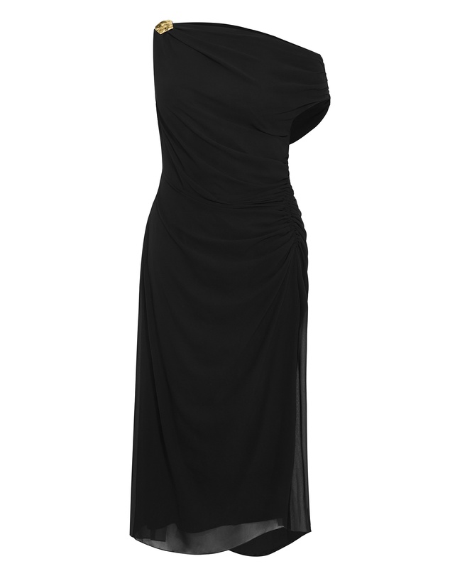 City Chic - Vivid Shoulder Detail Maxi Dress