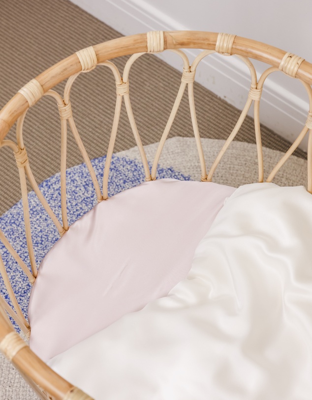 SILK MAGNOLIA - Pure Silk Duvet Cover Cot Size