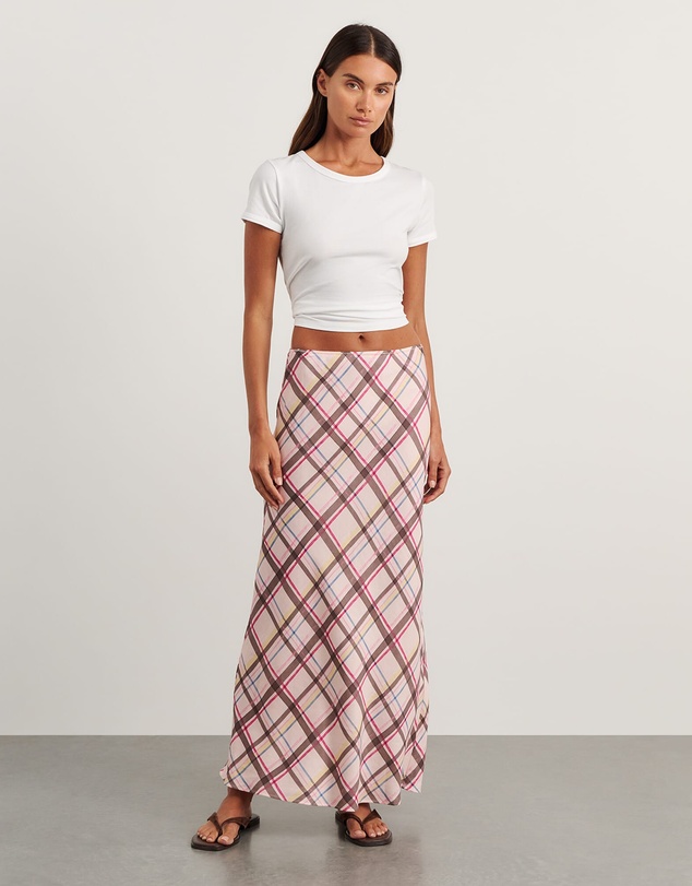 Jag - Painterly Bias Skirt
