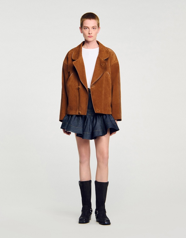 Sandro - Clem Leather Jacket