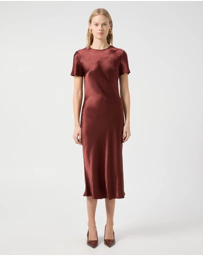 Third Form - Crush Bias Tee Midi Dress