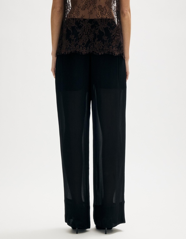 Minima Esenciales - Callan Sheer Wide Leg Pants