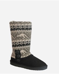Ozwear Connection Uggs - Ugg Cardy Stretchy Knit Leg Warmers Slouch Socks