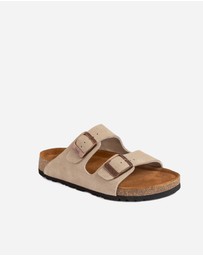 Ozwear Connection Uggs - Ugg Aussie Victoria Suede Leather Unisex Slipper