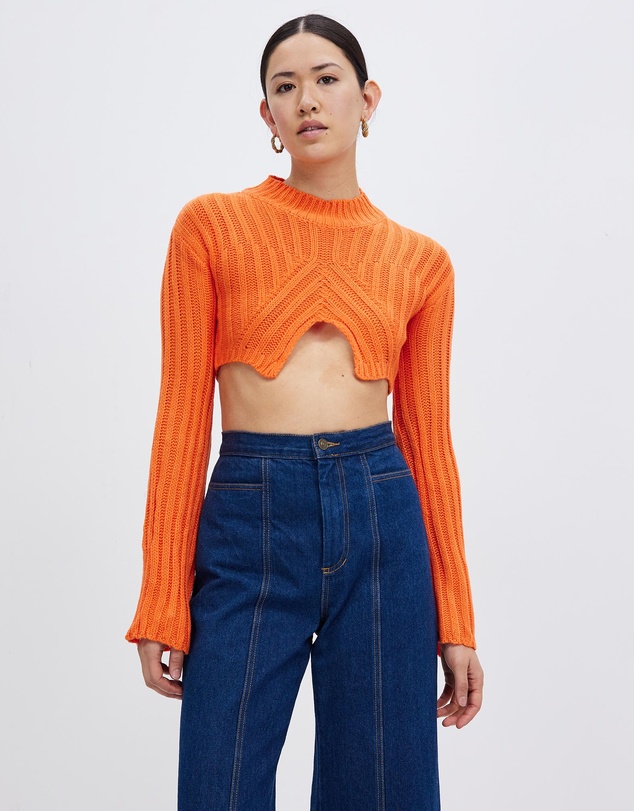 KAJA Clothing - Edana Top-Orange