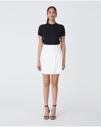 Forcast - Nikki Mini Wrap Skirt