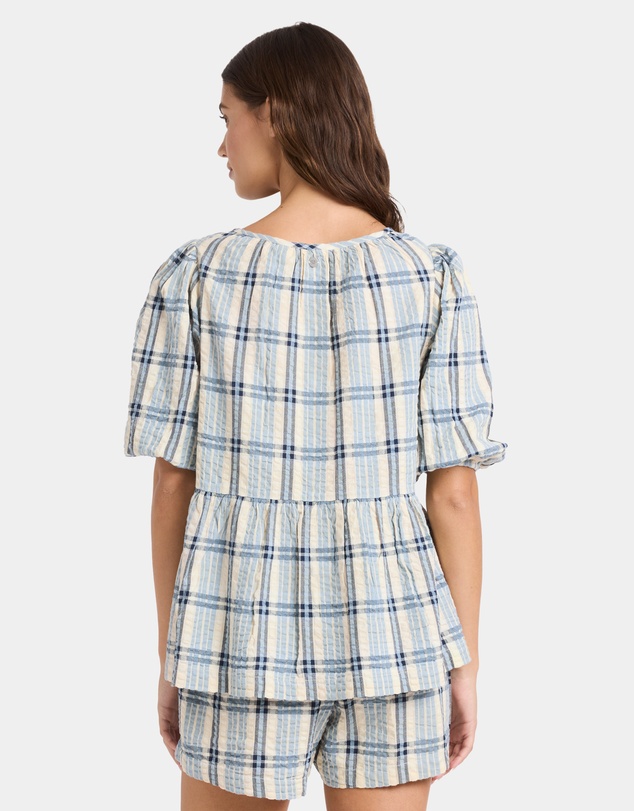 Roxy - Womens Dyland Check Blouse