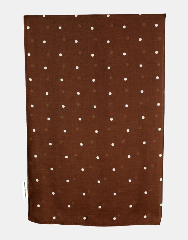 Morgan & Taylor - June Light-Weight Scarf in Brown