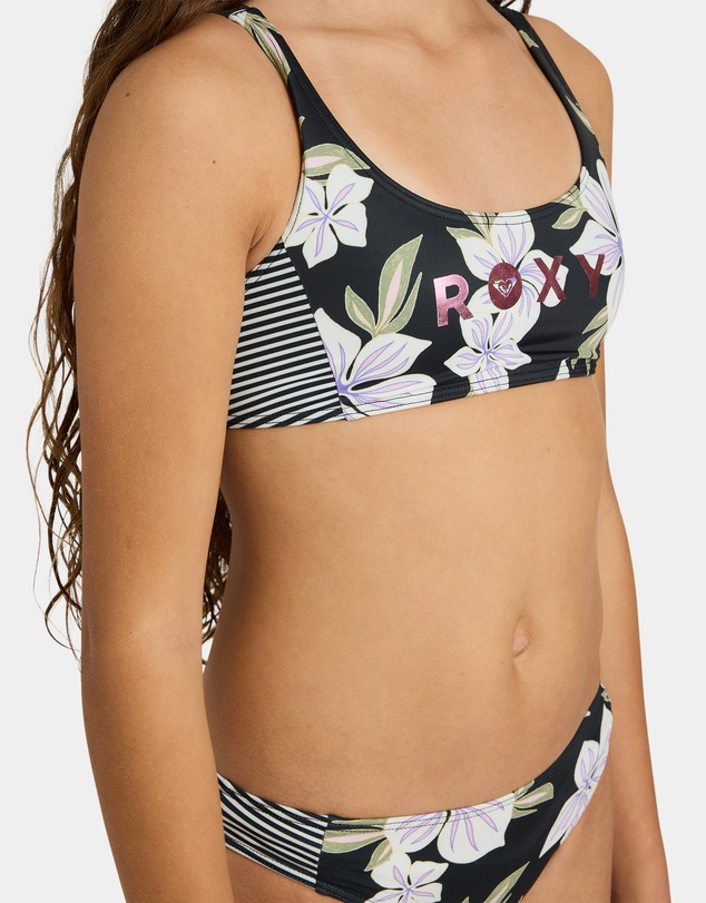 Roxy - Girls 8 to 16 Of The Pacific Bralette Two Piece