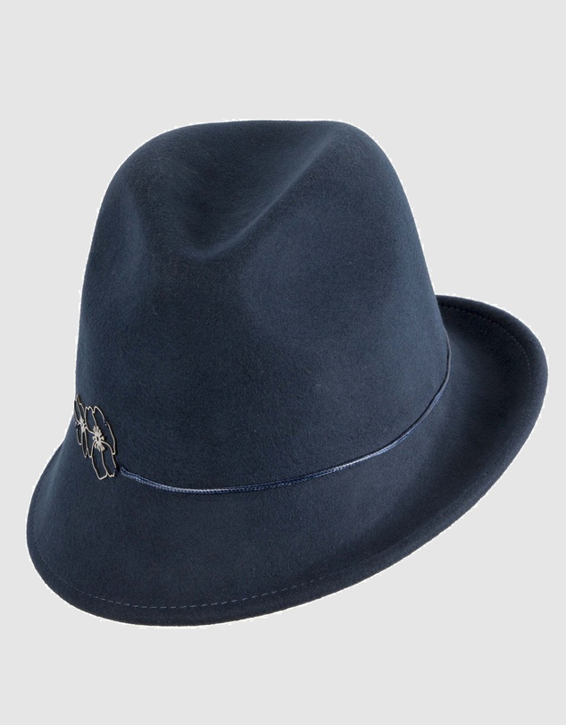 Max Alexander - Felt Navy Trilby Hat