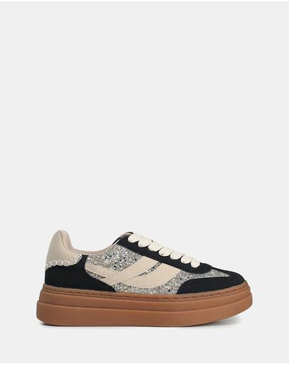Black/Silver Multi
