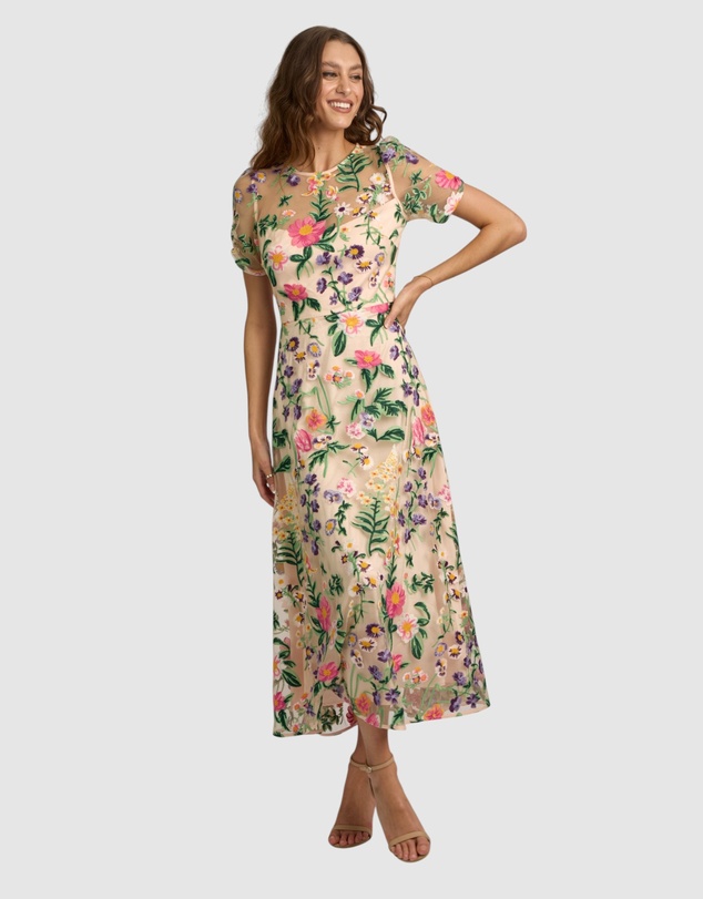Romance by Honey and Beau - Angelina Sleeve Dress