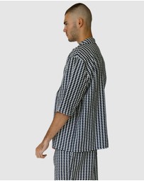 Justin Cassin - Mulholland Print Short Sleeve Shirt