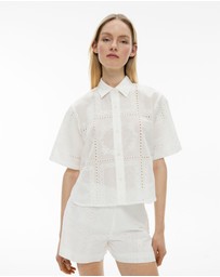 Witchery - Embroidered Shirt