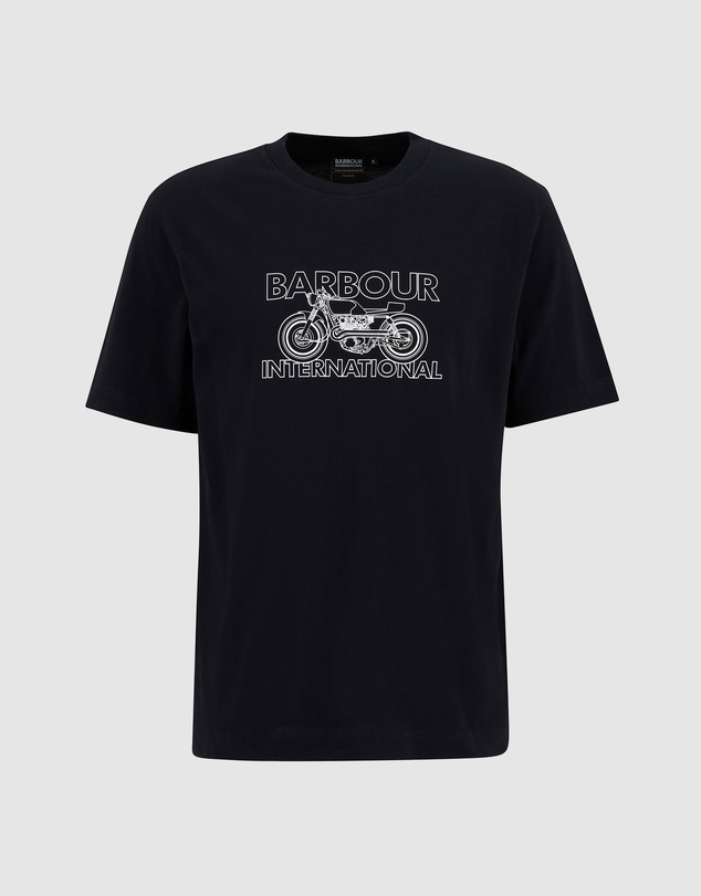Barbour - B.Intl Cowl Motorbike Graphic T-Shirt