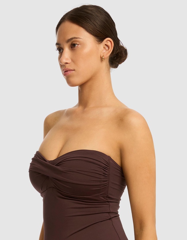 Sea Level Australia - Essentials Edit Twist Bandeau One Piece