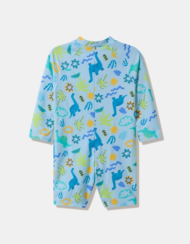 Speedo - LS Print Zip One Piece - Babies-Kids