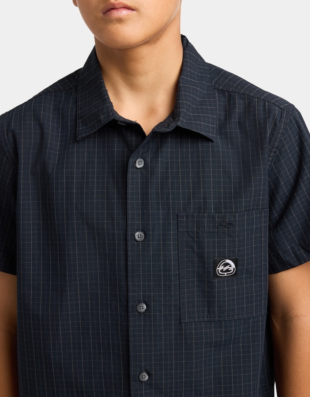 Billabong - Boys 8 to 16 Boys Spec 73 Mogul Pocket Short Sleeve Shirt