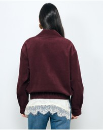 AERE - Nara Corduroy Bomber Jacket