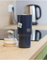 Monbento - Monbento Travel Mug L - Blue Infinity