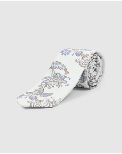 Tarocash - Fiennes Floral Silk Tie