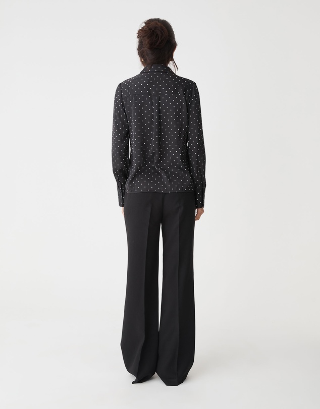 Forcast - Courtney Satin Spot Shirt
