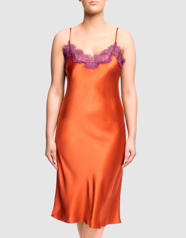 Sainted Sisters - Scarlett Silk Long Chemise