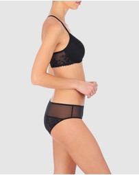 Natori - Cherry Blossom Mesh & Lace Bikini Brief
