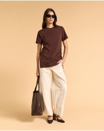 MVN - Rouched Side Tee